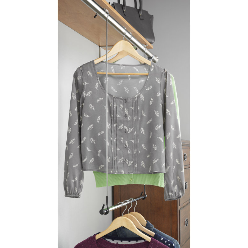 Rebrilliant Cascio Closet Rod Hanging Organizer & Reviews Wayfair